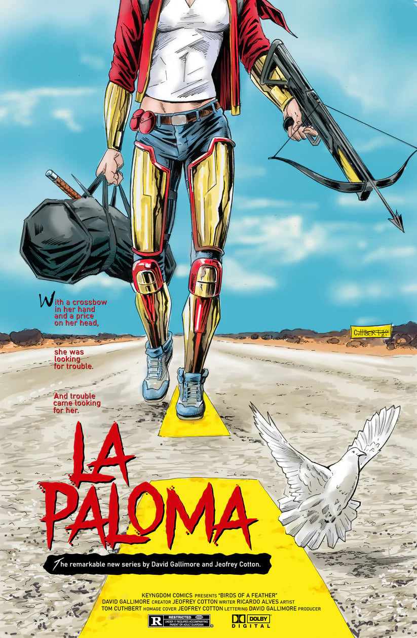 Birds of a Feather #1 El Mariachi Homage Cover | Dragon's Lair Comics and Fantasy Houston TX