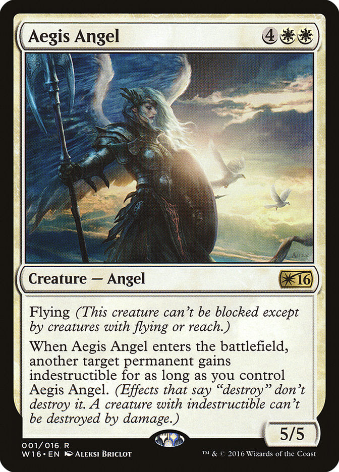 Aegis Angel [Welcome Deck 2016] | Dragon's Lair Comics and Fantasy Houston TX