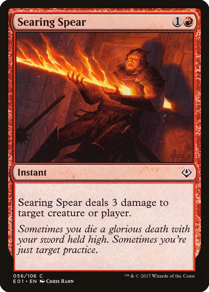 Searing Spear [Archenemy: Nicol Bolas] | Dragon's Lair Comics and Fantasy Houston TX