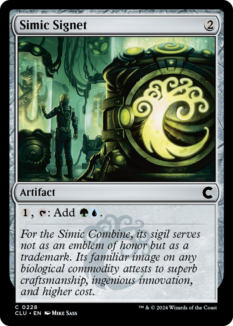 Simic Signet [Ravnica: Clue Edition] | Dragon's Lair Comics and Fantasy Houston TX