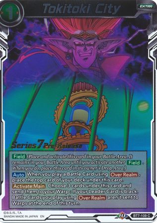 Tokitoki City (BT7-109_PR) [Assault of the Saiyans Prerelease Promos] | Dragon's Lair Comics and Fantasy Houston TX