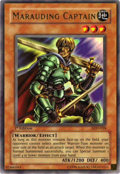 Marauding Captain [LOD-018] Ultra Rare | Dragon's Lair Comics and Fantasy Houston TX