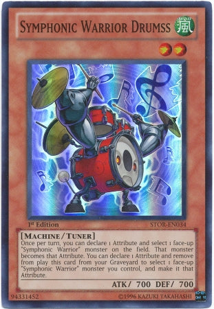 Symphonic Warrior Drumss [STOR-EN034] Super Rare | Dragon's Lair Comics and Fantasy Houston TX