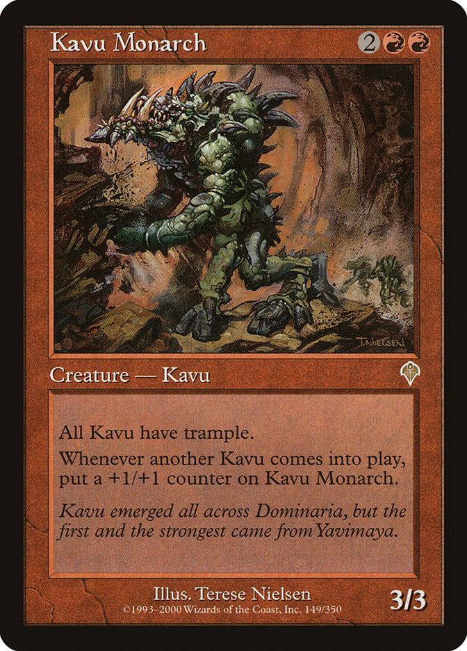 Kavu Monarch [Invasion] | Dragon's Lair Comics and Fantasy Houston TX
