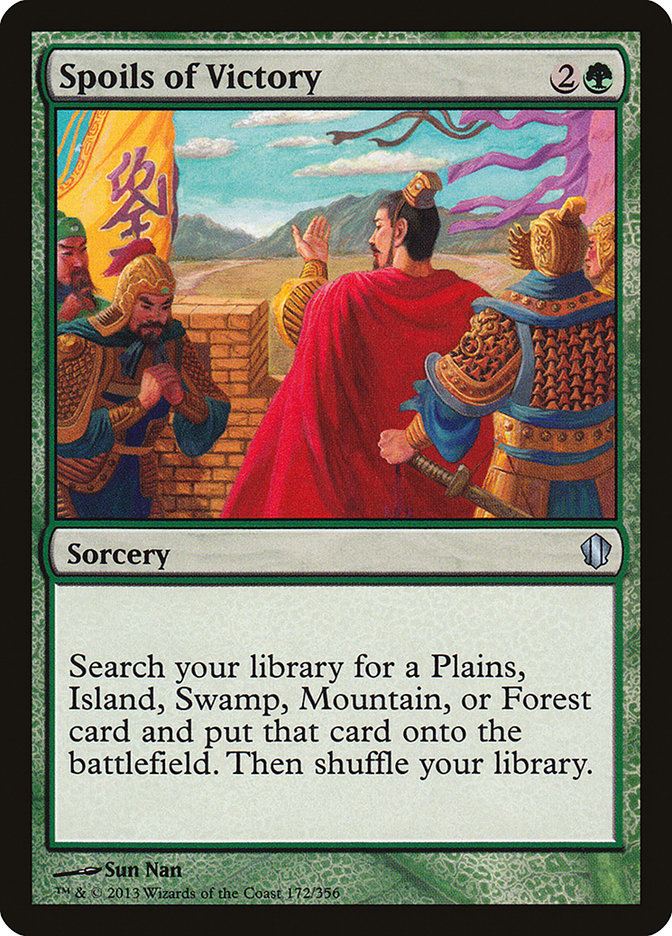 Spoils of Victory [Commander 2013] | Dragon's Lair Comics and Fantasy Houston TX