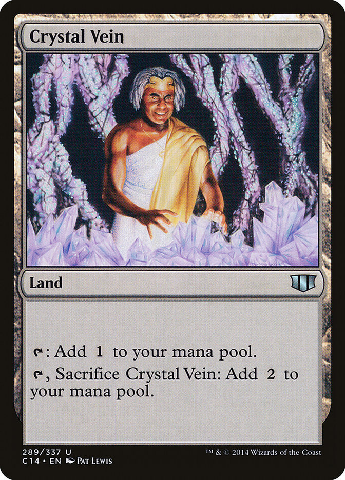 Crystal Vein [Commander 2014] | Dragon's Lair Comics and Fantasy Houston TX