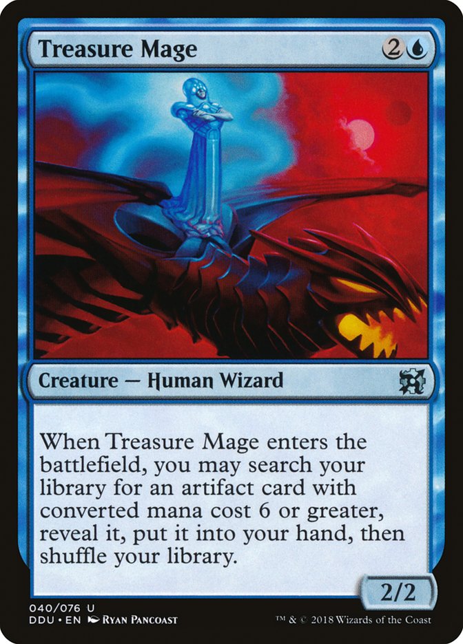 Treasure Mage [Duel Decks: Elves vs. Inventors] | Dragon's Lair Comics and Fantasy Houston TX