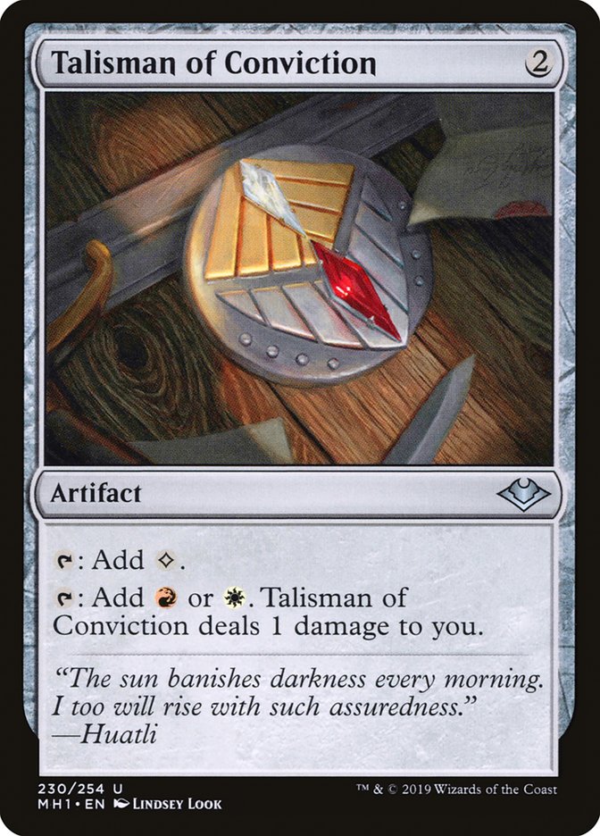 Talisman of Conviction [Modern Horizons] | Dragon's Lair Comics and Fantasy Houston TX
