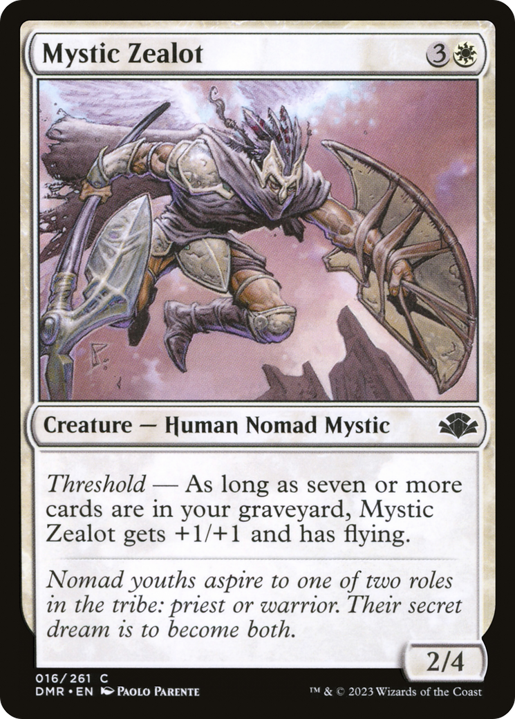 Mystic Zealot [Dominaria Remastered] | Dragon's Lair Comics and Fantasy Houston TX