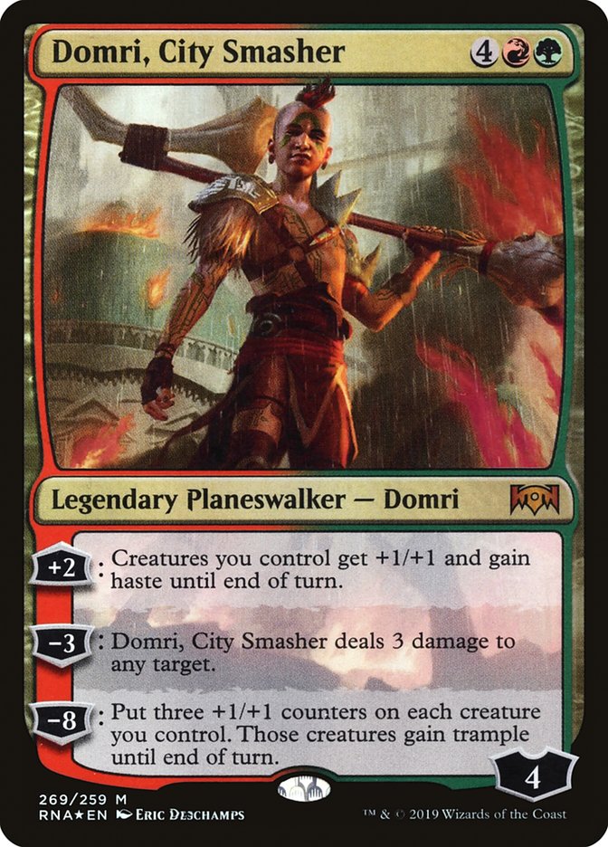 Domri, City Smasher [Ravnica Allegiance] | Dragon's Lair Comics and Fantasy Houston TX