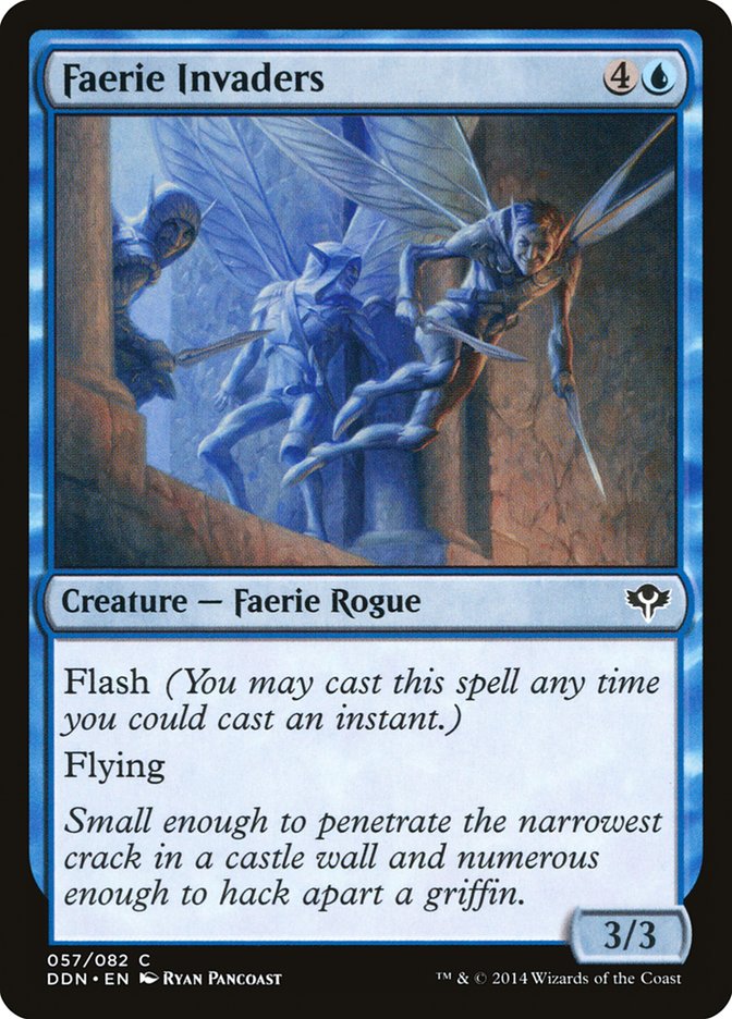 Faerie Invaders [Duel Decks: Speed vs. Cunning] | Dragon's Lair Comics and Fantasy Houston TX