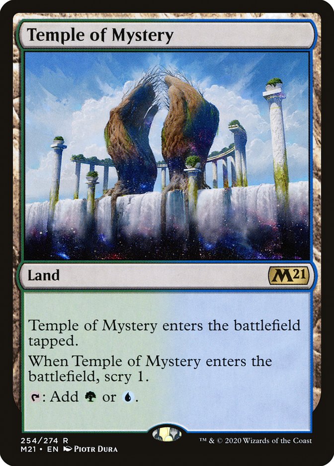 Temple of Mystery [Core Set 2021] | Dragon's Lair Comics and Fantasy Houston TX