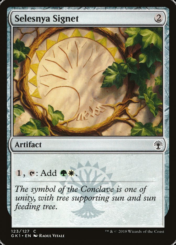 Selesnya Signet [Guilds of Ravnica Guild Kit] | Dragon's Lair Comics and Fantasy Houston TX