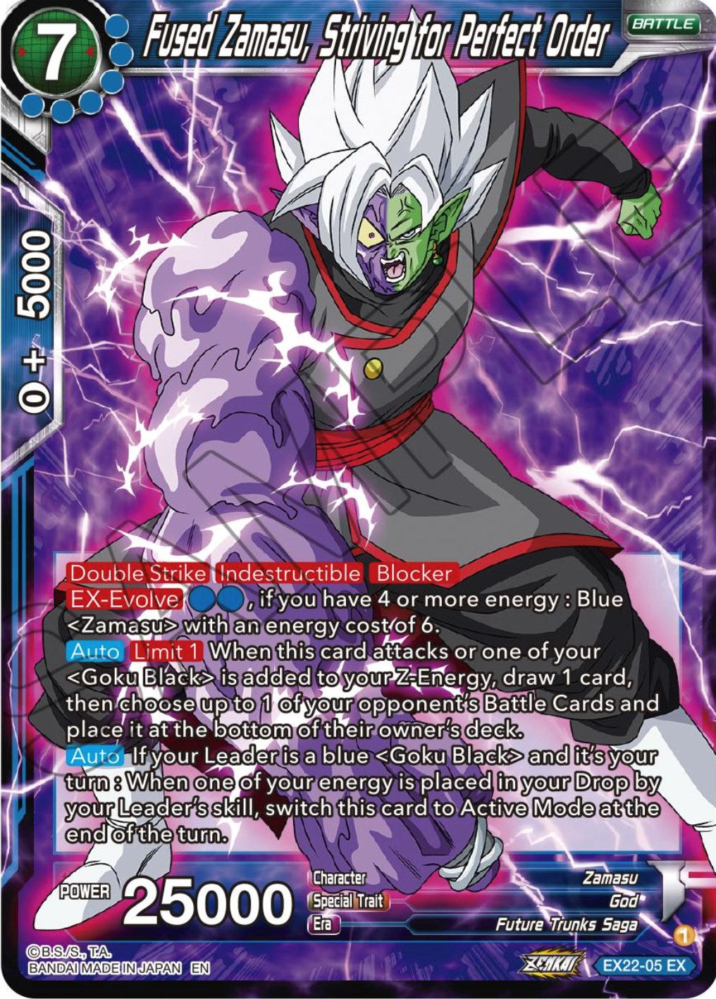Fused Zamasu, Striving for Perfect Order (EX22-05) [Ultimate Deck 2023] | Dragon's Lair Comics and Fantasy Houston TX