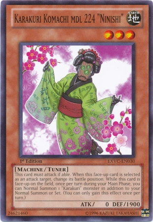 Karakuri Komachi mdl 224 "Ninishi" [EXVC-EN030] Common | Dragon's Lair Comics and Fantasy Houston TX