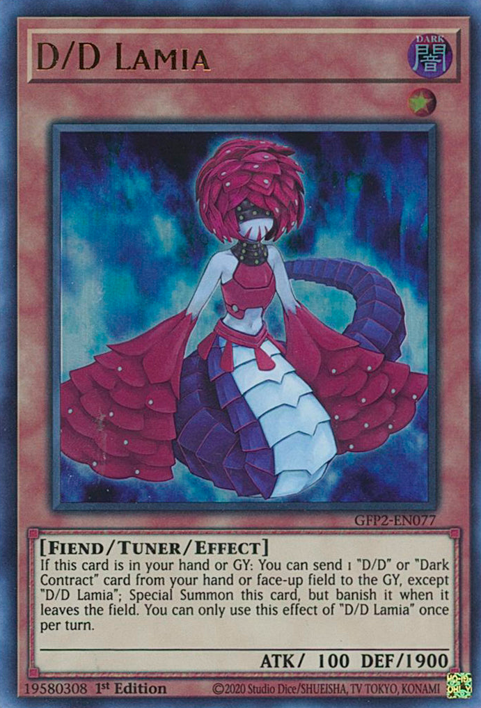 D/D Lamia [GFP2-EN077] Ultra Rare | Dragon's Lair Comics and Fantasy Houston TX