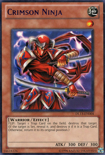 Crimson Ninja (Purple) [DL13-EN004] Rare | Dragon's Lair Comics and Fantasy Houston TX