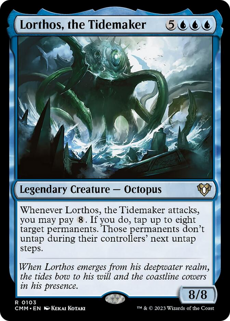 Lorthos, the Tidemaker [Commander Masters] | Dragon's Lair Comics and Fantasy Houston TX