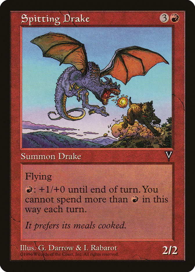 Spitting Drake [Visions] | Dragon's Lair Comics and Fantasy Houston TX