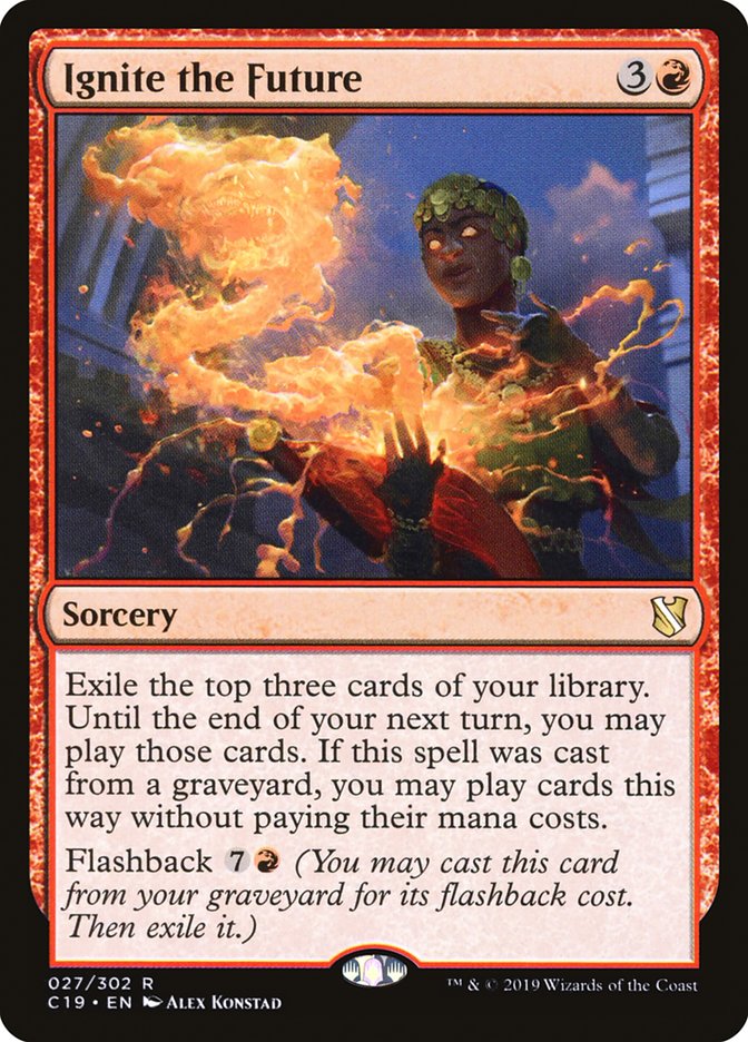 Ignite the Future [Commander 2019] | Dragon's Lair Comics and Fantasy Houston TX