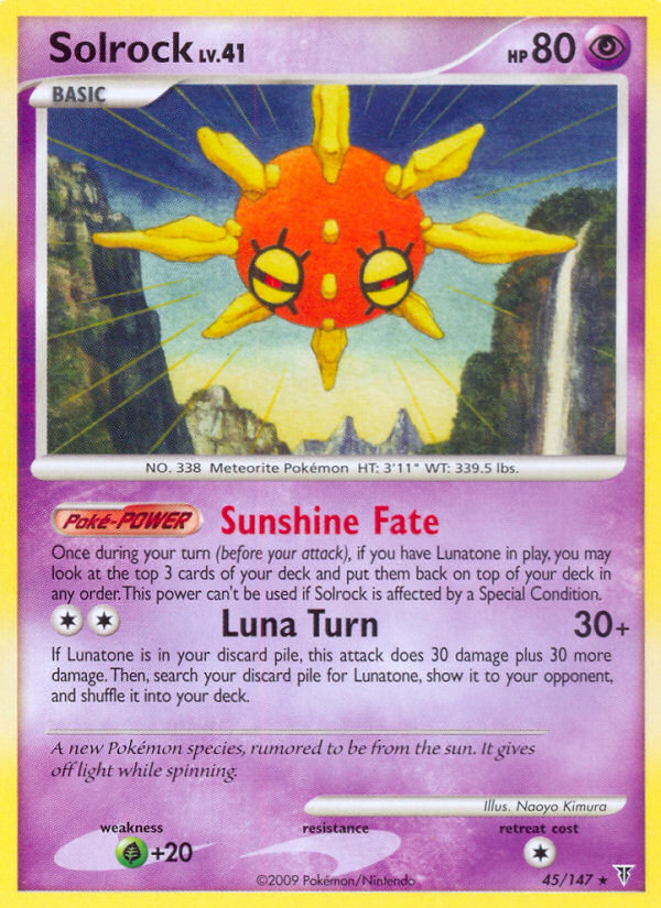 Solrock (45/147) [Platinum: Supreme Victors] | Dragon's Lair Comics and Fantasy Houston TX