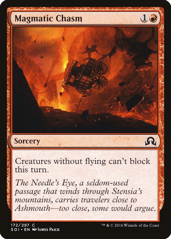 Magmatic Chasm [Shadows over Innistrad] | Dragon's Lair Comics and Fantasy Houston TX