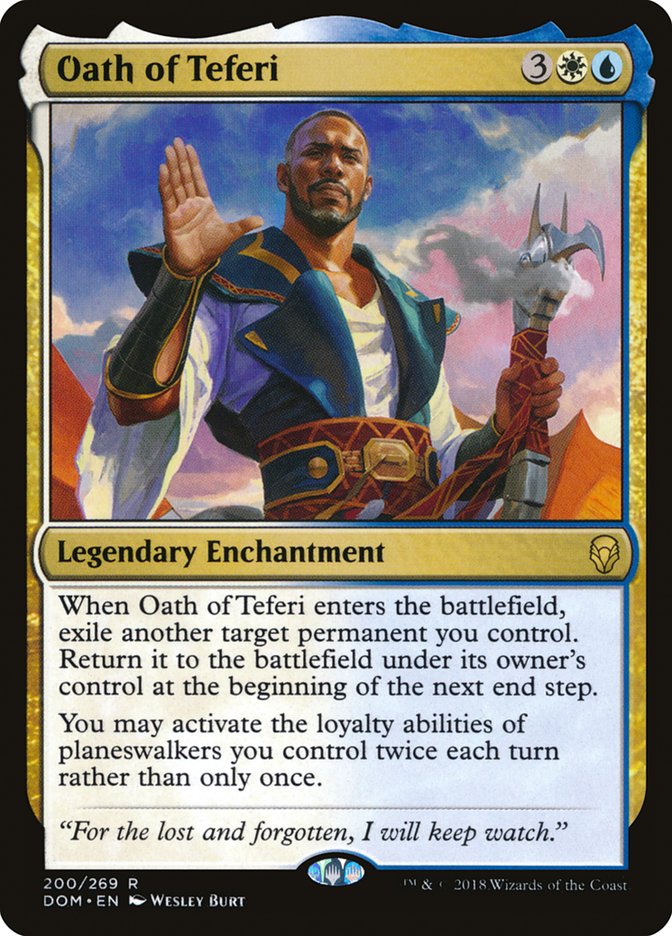 Oath of Teferi [Dominaria] | Dragon's Lair Comics and Fantasy Houston TX
