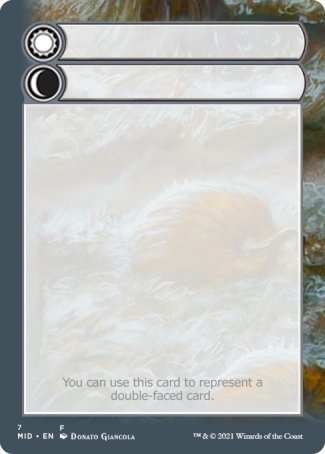 Helper Card (7/9) [Innistrad: Midnight Hunt Tokens] | Dragon's Lair Comics and Fantasy Houston TX