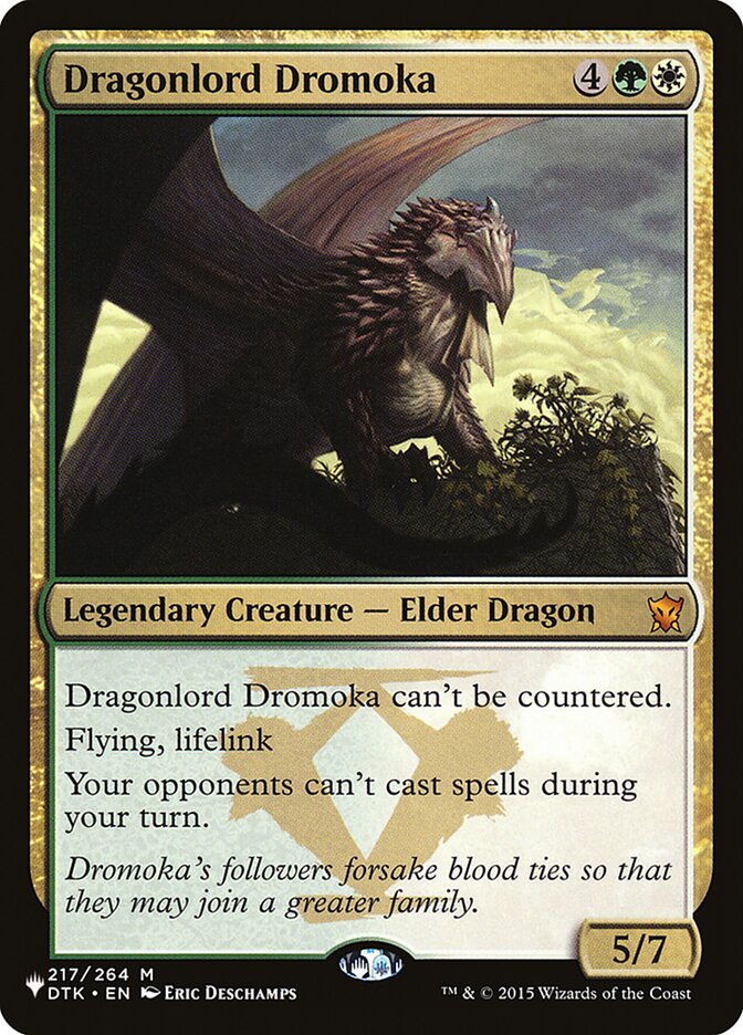 Dragonlord Dromoka [The List] | Dragon's Lair Comics and Fantasy Houston TX