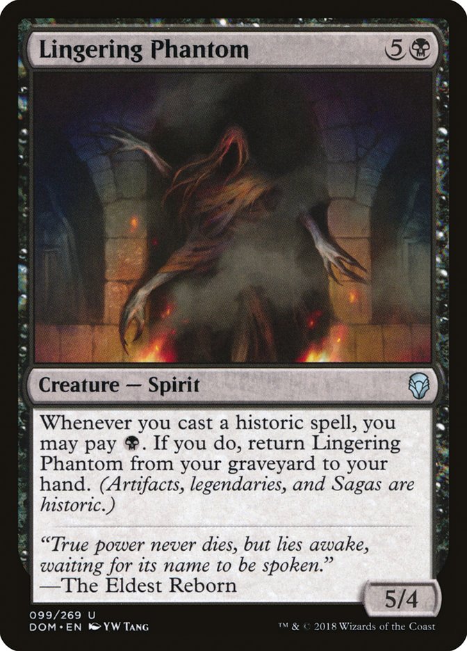 Lingering Phantom [Dominaria] | Dragon's Lair Comics and Fantasy Houston TX