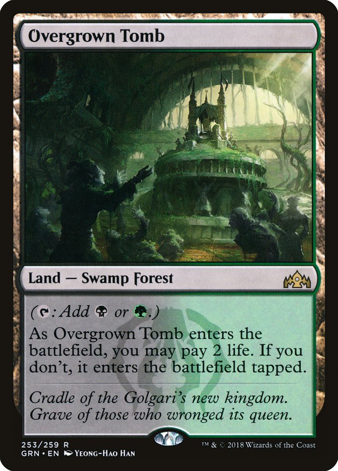 Overgrown Tomb [Guilds of Ravnica] | Dragon's Lair Comics and Fantasy Houston TX