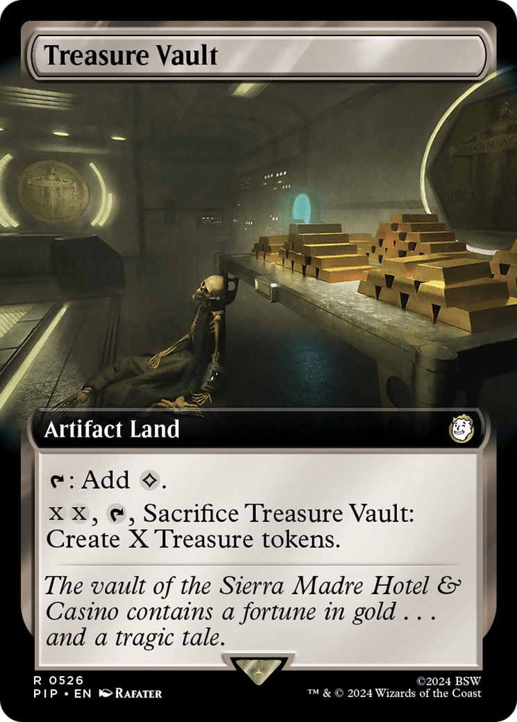 Treasure Vault (Extended Art) [Fallout] | Dragon's Lair Comics and Fantasy Houston TX