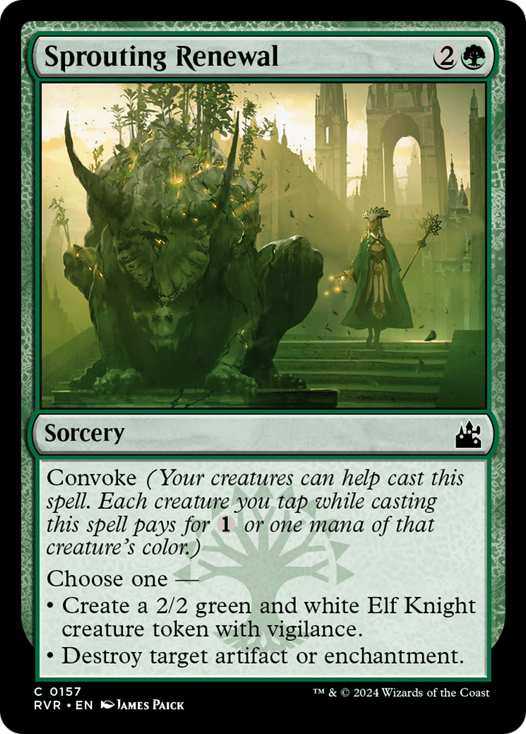 Sprouting Renewal [Ravnica Remastered] | Dragon's Lair Comics and Fantasy Houston TX