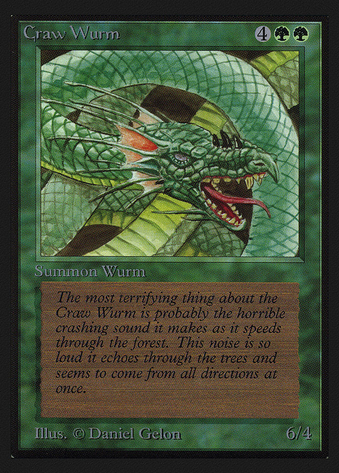 Craw Wurm [International Collectors' Edition] | Dragon's Lair Comics and Fantasy Houston TX