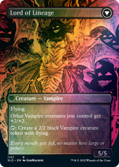 Bloodline Keeper // Lord of Lineage (Borderless) [Secret Lair: From Cute to Brute] | Dragon's Lair Comics and Fantasy Houston TX