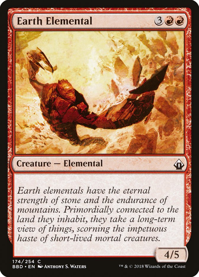 Earth Elemental [Battlebond] | Dragon's Lair Comics and Fantasy Houston TX