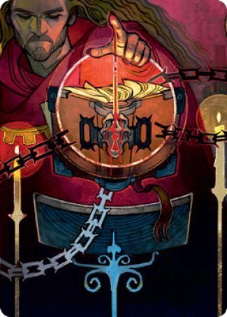 Sign in Blood Art Card [Strixhaven: School of Mages Art Series] | Dragon's Lair Comics and Fantasy Houston TX