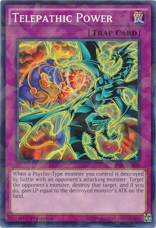 Telepathic Power [BP03-EN208] Shatterfoil Rare | Dragon's Lair Comics and Fantasy Houston TX