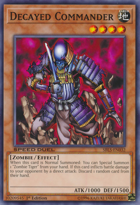 Decayed Commander [SBLS-EN032] Common | Dragon's Lair Comics and Fantasy Houston TX