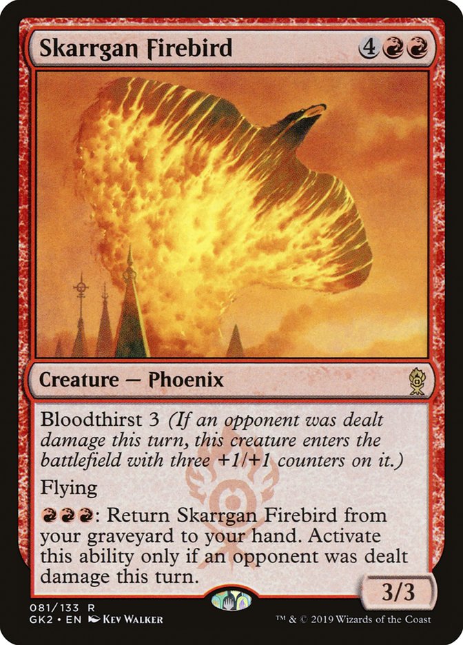 Skarrgan Firebird [Ravnica Allegiance Guild Kit] | Dragon's Lair Comics and Fantasy Houston TX