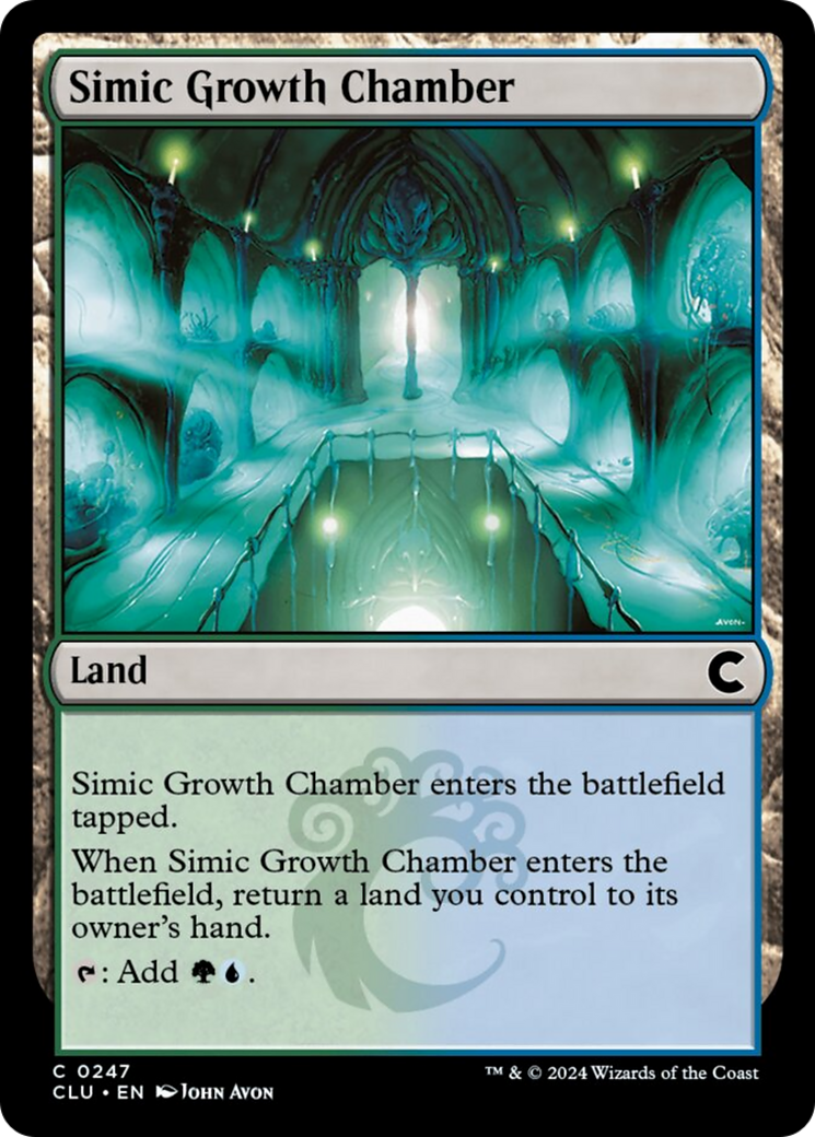Simic Growth Chamber [Ravnica: Clue Edition] | Dragon's Lair Comics and Fantasy Houston TX