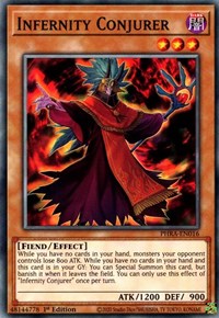Infernity Conjurer [PHRA-EN016] Common | Dragon's Lair Comics and Fantasy Houston TX