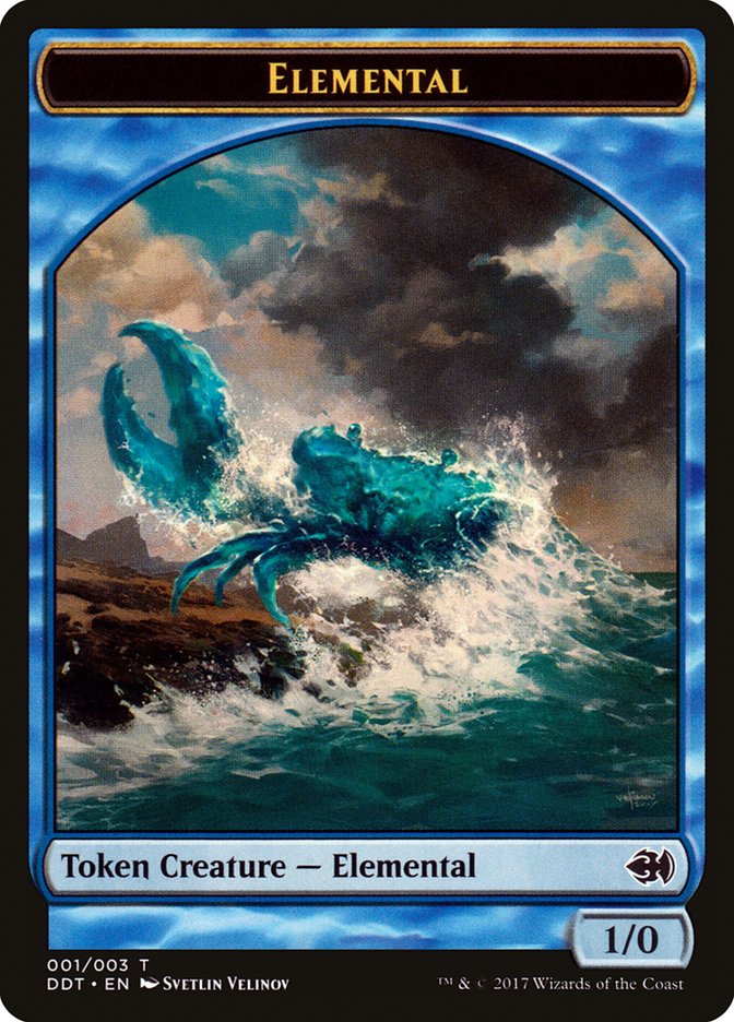 Elemental Token [Duel Decks: Merfolk vs. Goblins Tokens] | Dragon's Lair Comics and Fantasy Houston TX