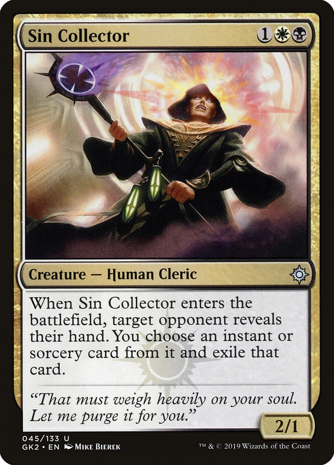 Sin Collector [Ravnica Allegiance Guild Kit] | Dragon's Lair Comics and Fantasy Houston TX