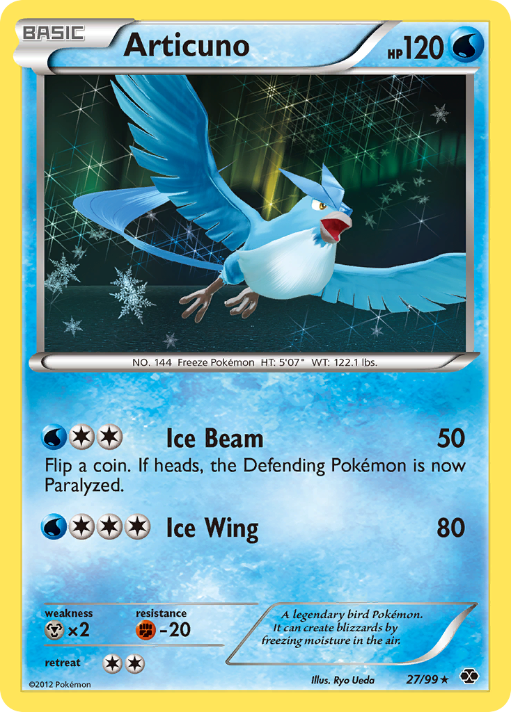 Articuno (27/99) [Black & White: Next Destinies] | Dragon's Lair Comics and Fantasy Houston TX