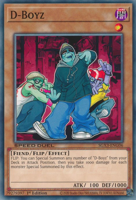 D-Boyz [SGX3-ENG06] Common | Dragon's Lair Comics and Fantasy Houston TX