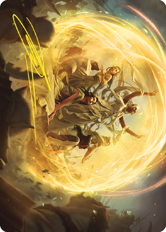 Heroic Intervention Art Card (Gold-Stamped Signature) [The Lord of the Rings: Tales of Middle-earth Art Series] | Dragon's Lair Comics and Fantasy Houston TX