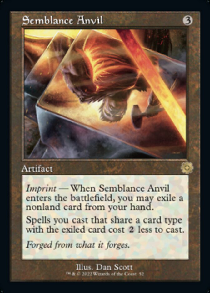 Semblance Anvil (Retro) [The Brothers' War Retro Artifacts] | Dragon's Lair Comics and Fantasy Houston TX