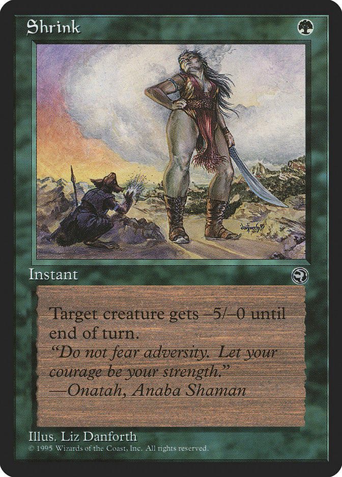 Shrink (Onatah Flavor Text) [Homelands] | Dragon's Lair Comics and Fantasy Houston TX