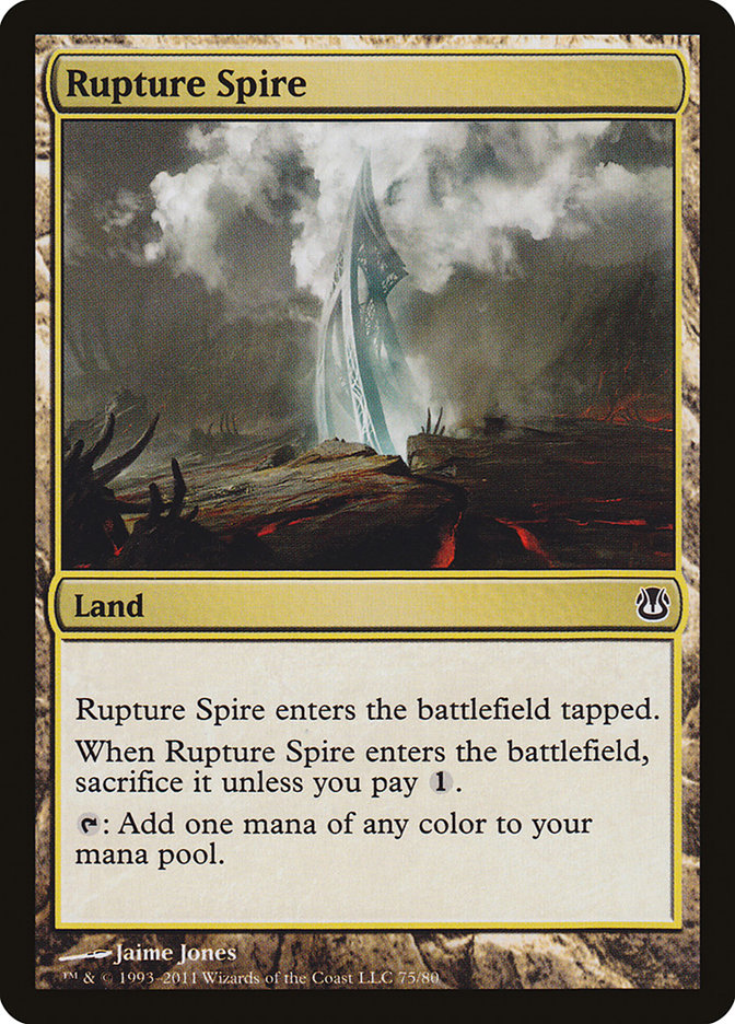 Rupture Spire [Duel Decks: Ajani vs. Nicol Bolas] | Dragon's Lair Comics and Fantasy Houston TX